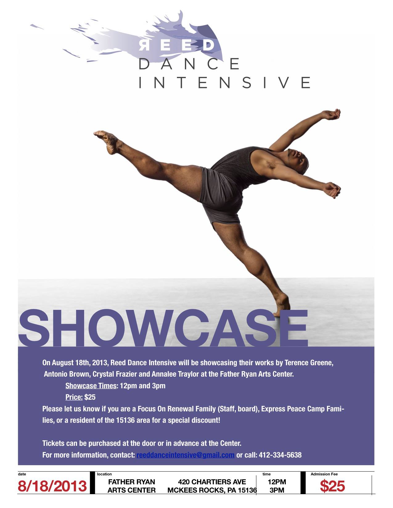 Reed Dance Intensive