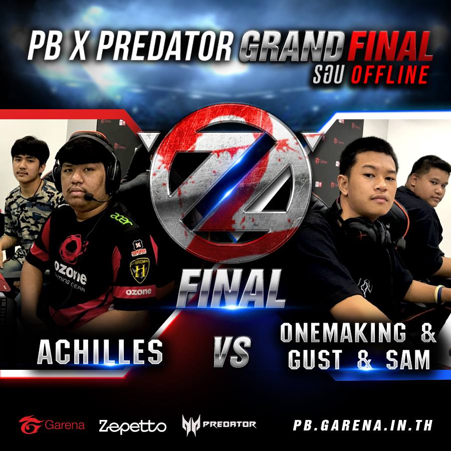 ⚡⚔️ PB x Predator: 2v2 Grand Final... - Point Blank Thailand