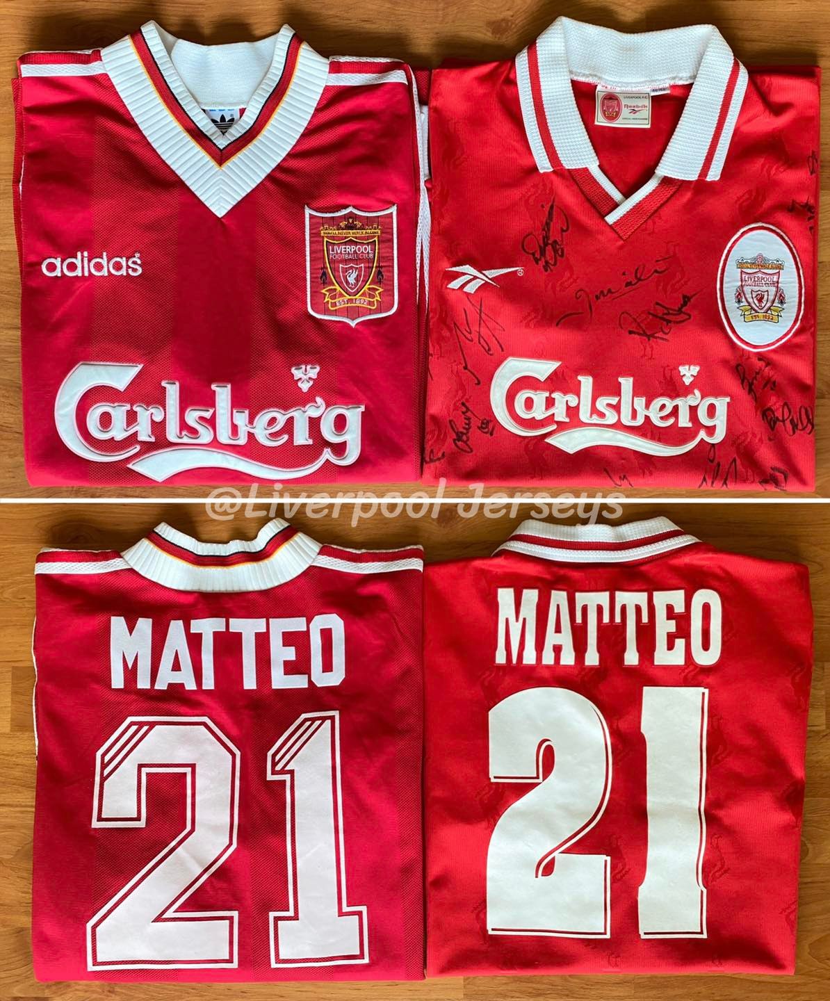 1995-1996 EPL Big Carlsberg vs 1997-1998 European Cup Winners Cup