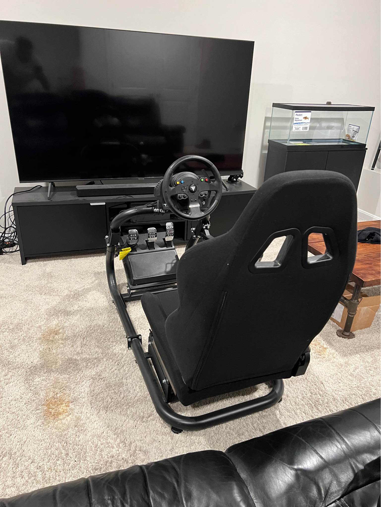 Dardoo Racing Simulator Cockpit with Full Thrustmaster TMX Pro setup ...