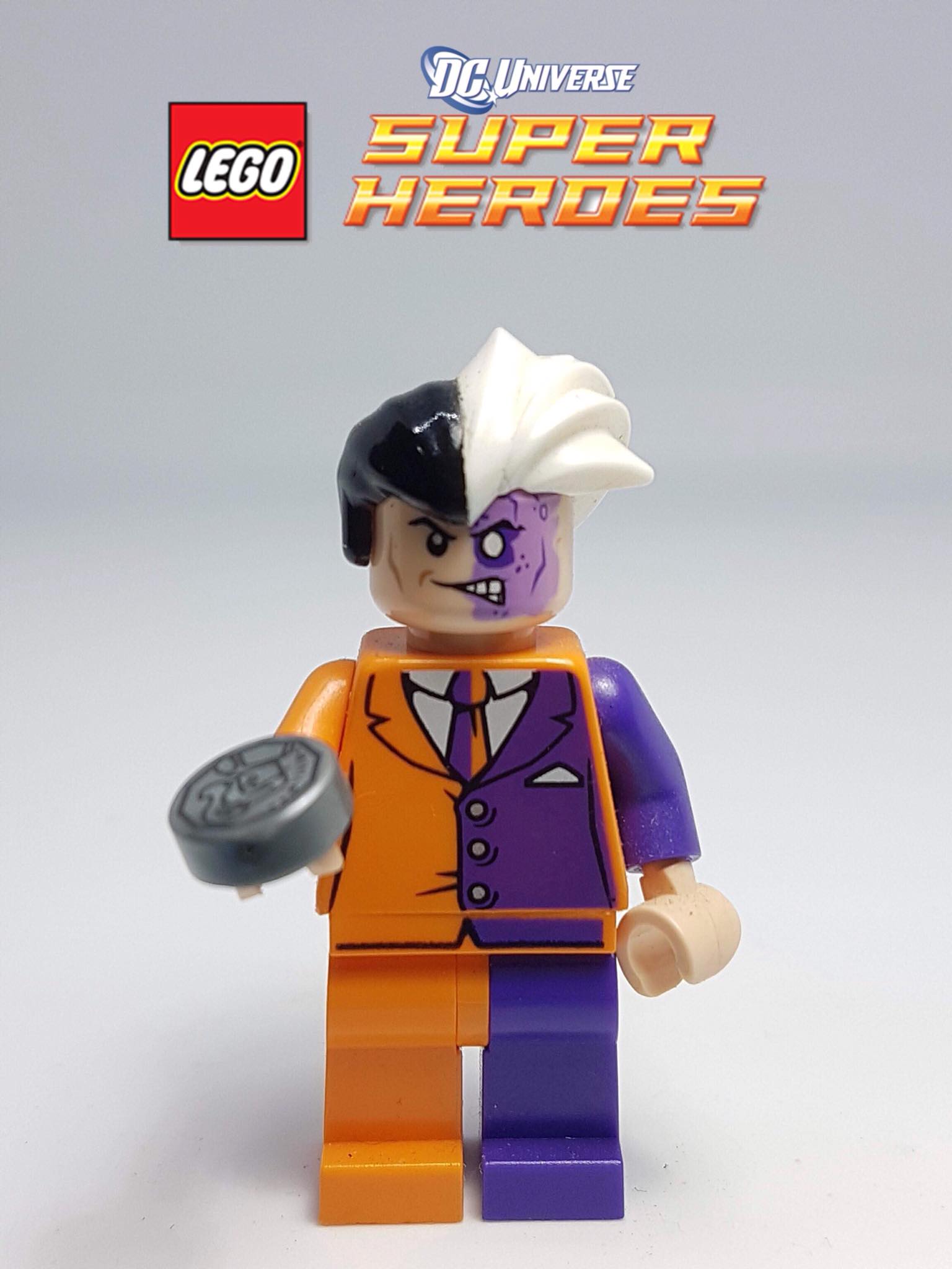 Do you know what's ironic? Harvey Dent is the only minifigure with