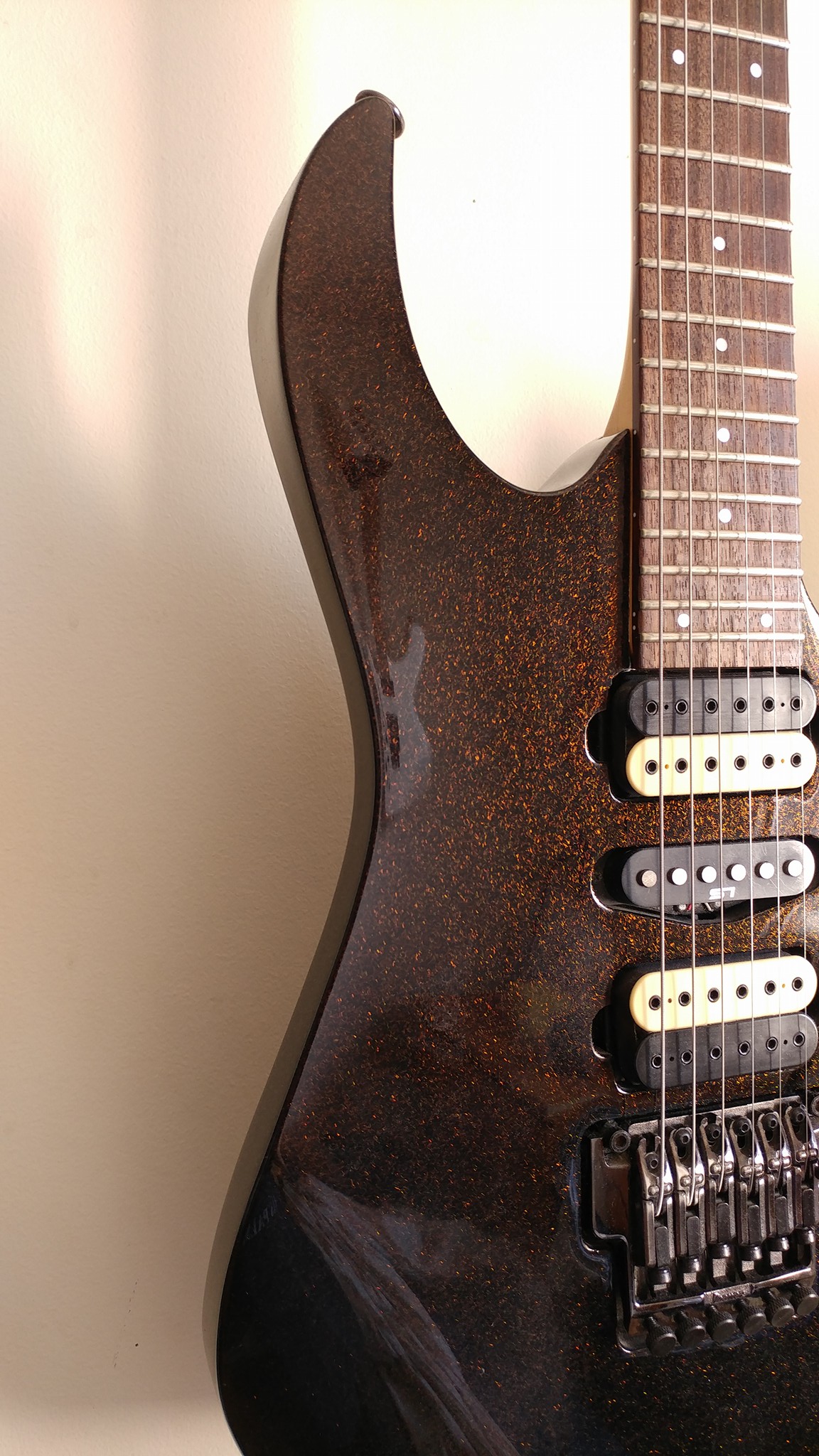 The Dimarzio Fusion Edge !!! Absolutely amazing !!! I'm literally