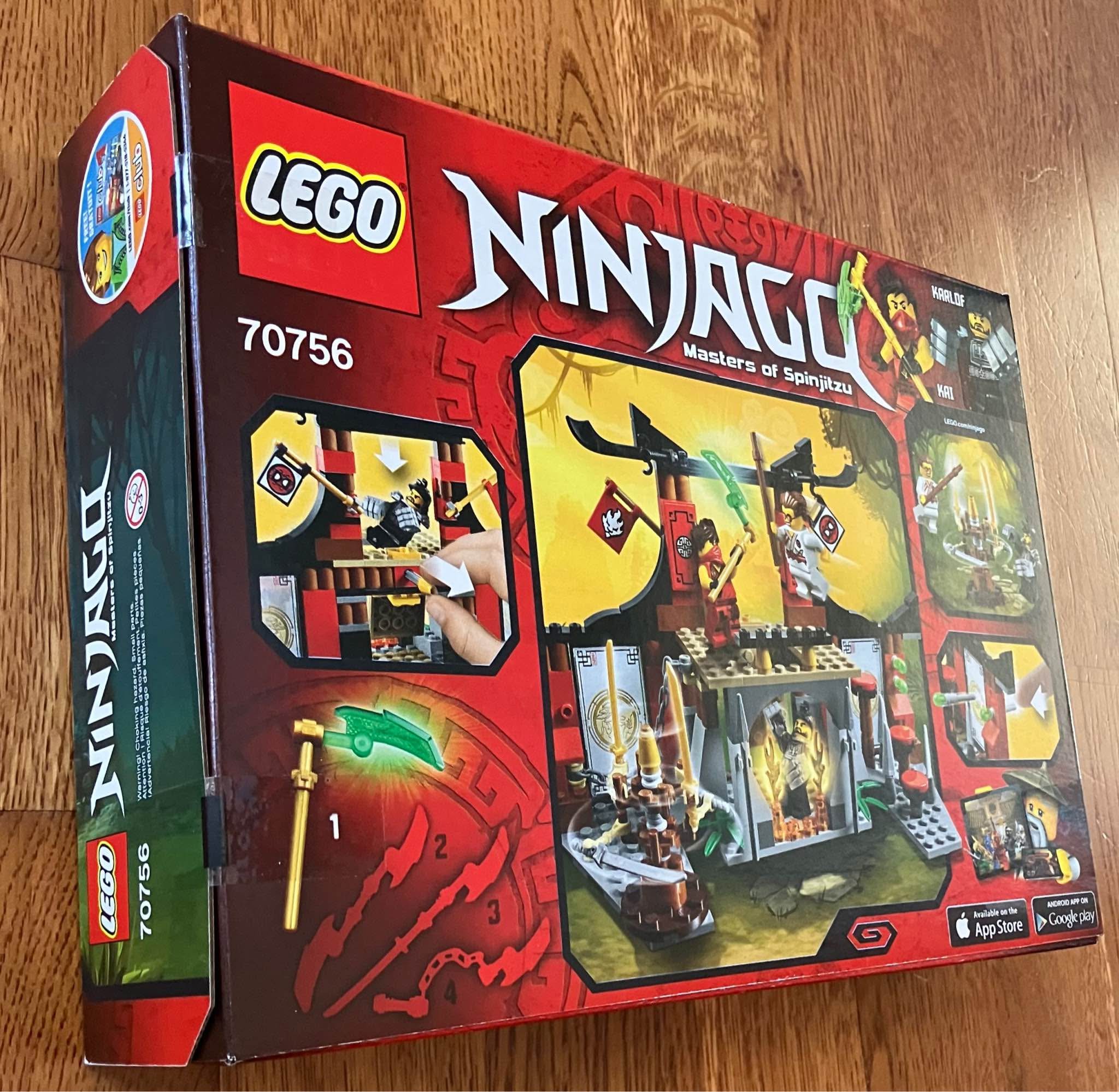 LEGO NINJAGO: Dojo Showdown (70756) - New in Sealed Box - Building Sets ...