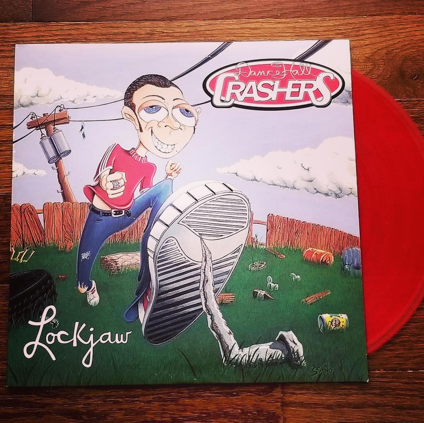 Lockjaw, the major label debut by Dance Hall Crashers, was
