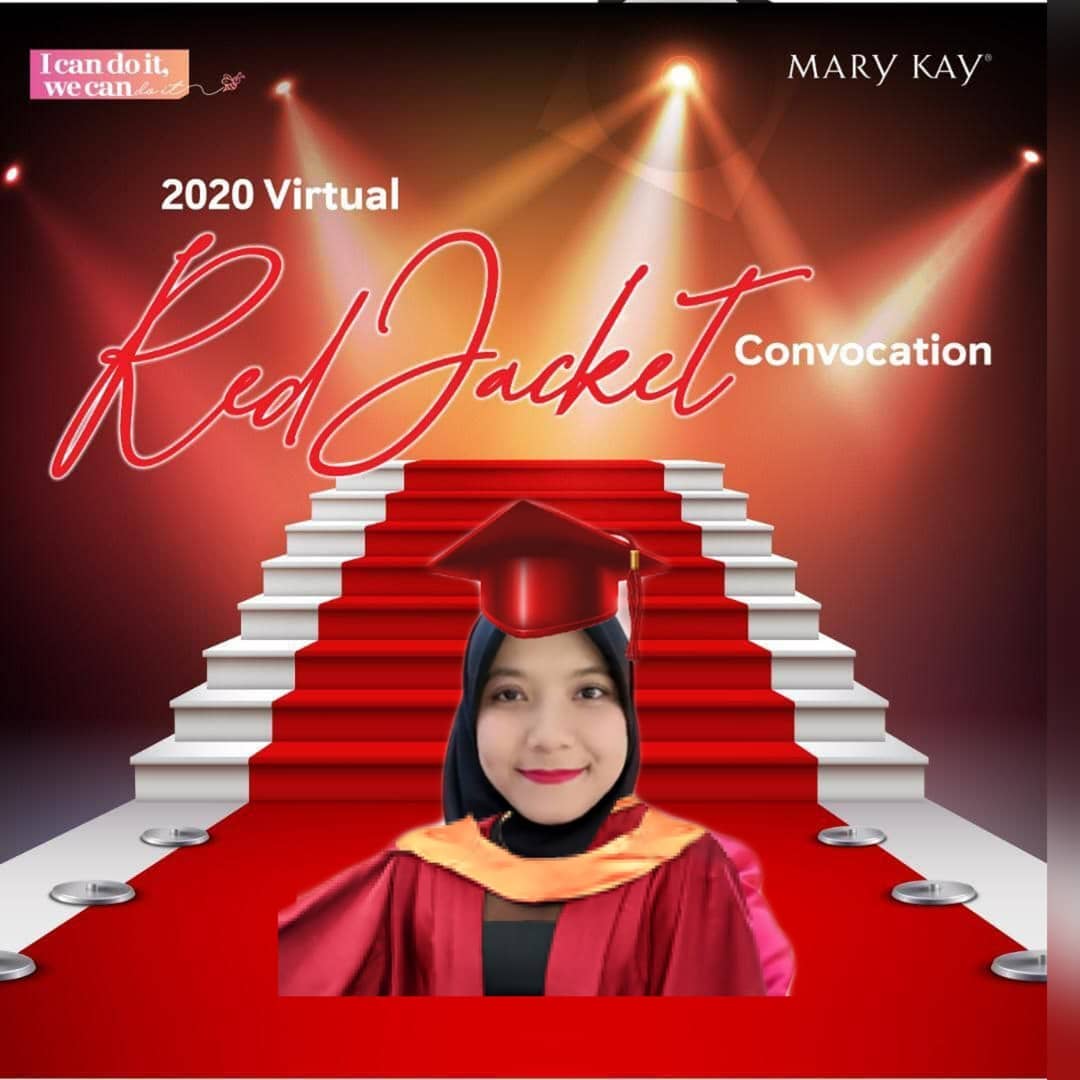Nur Ainaa Marykay Red Jacket University 2020 Facebook