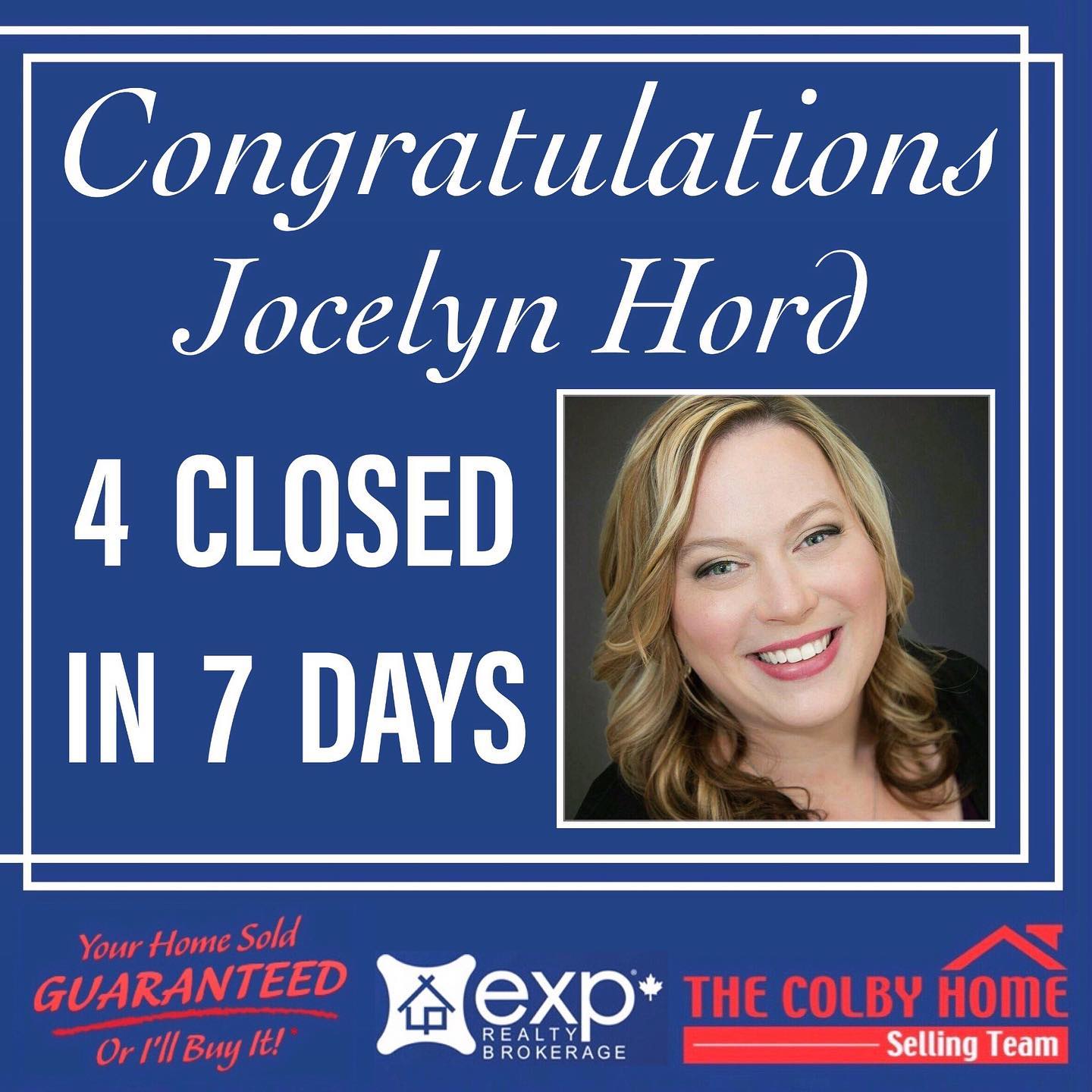 A big congratulations to our team member Jocelyn Hord! 🎉 It has been a ...