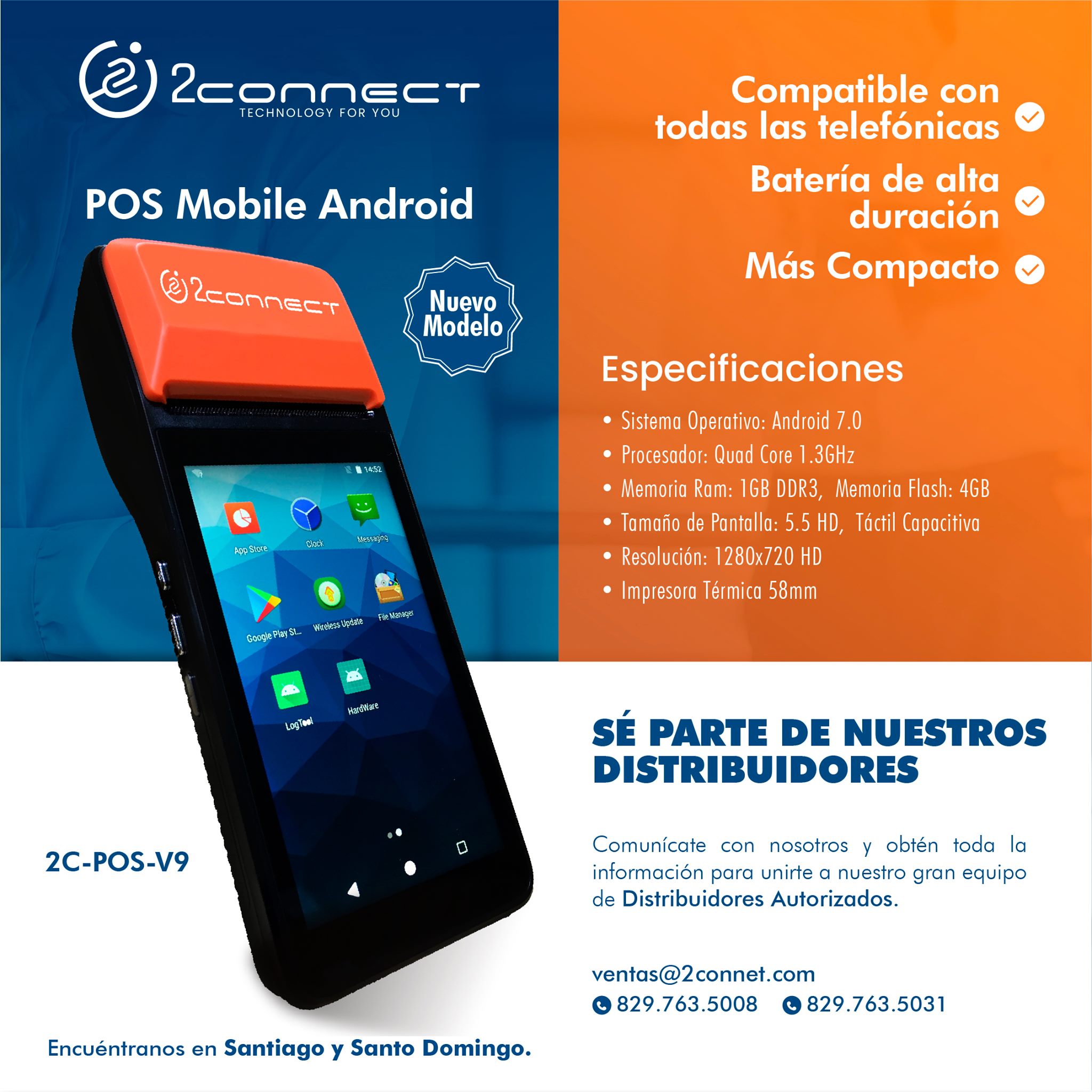2connet - Te presentamos nuestro nuevo modelo, POS Mobile...