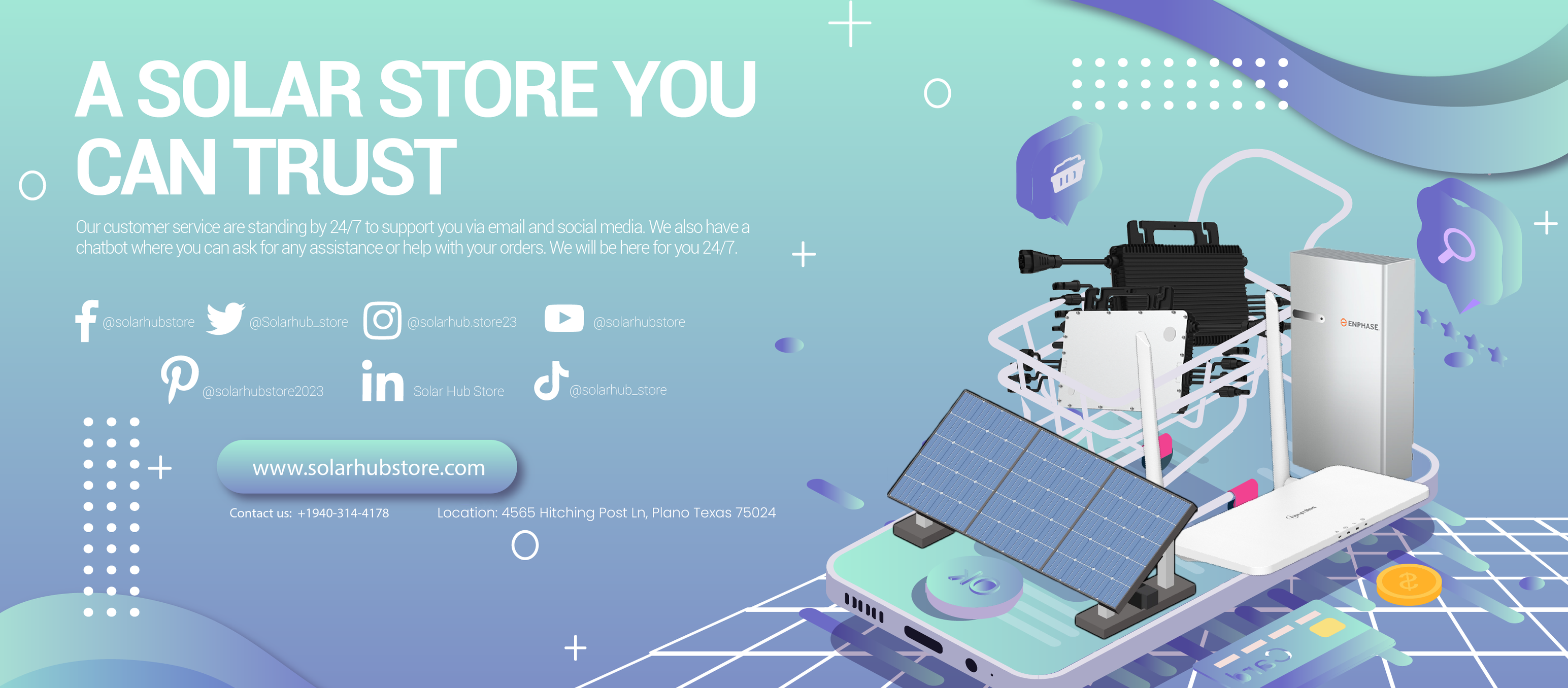 Renewables Hub ₓ Solar Hub Store | Plano TX