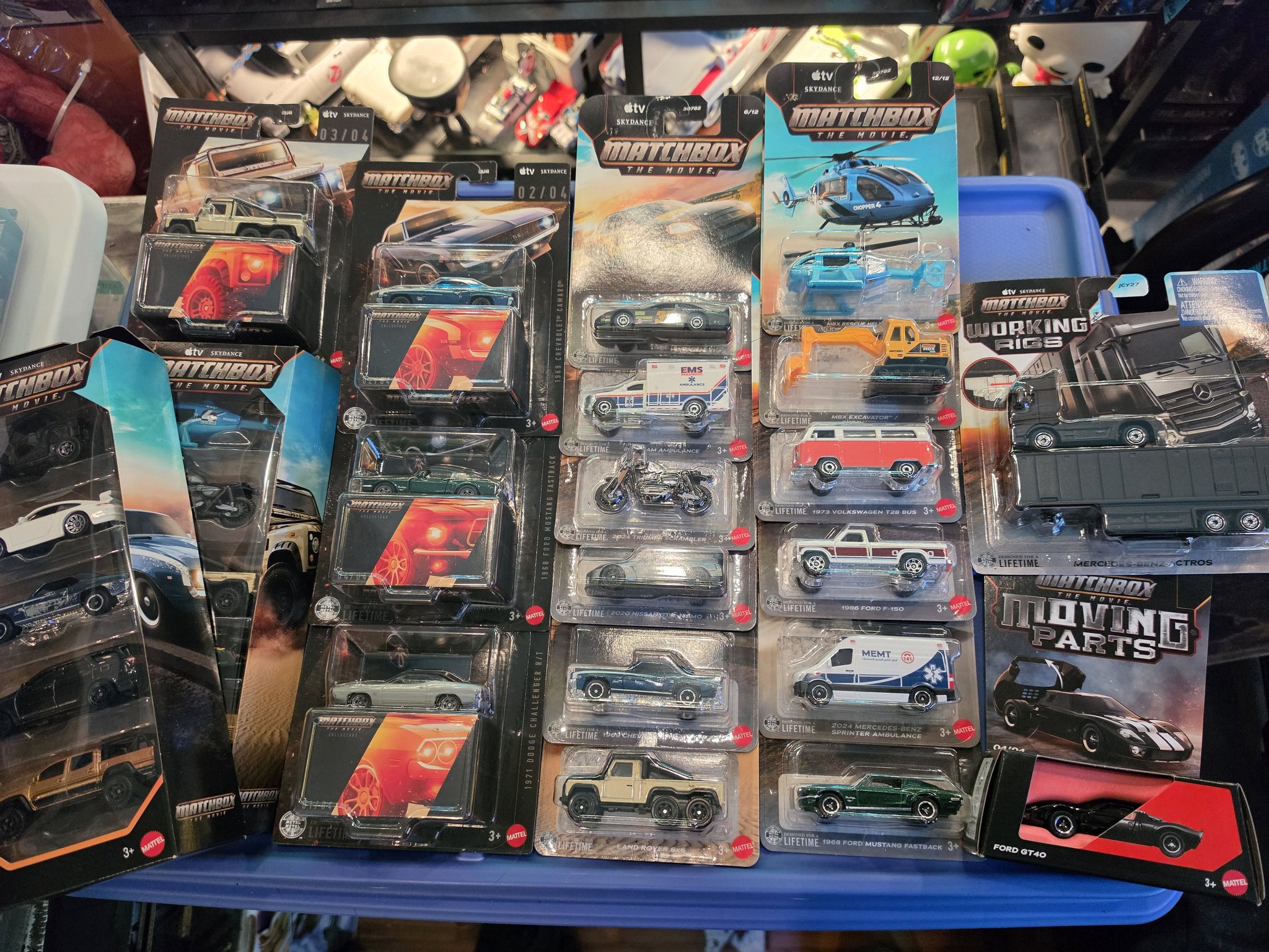 Collecting Matchbox Movie Cars: Progress and Challenges