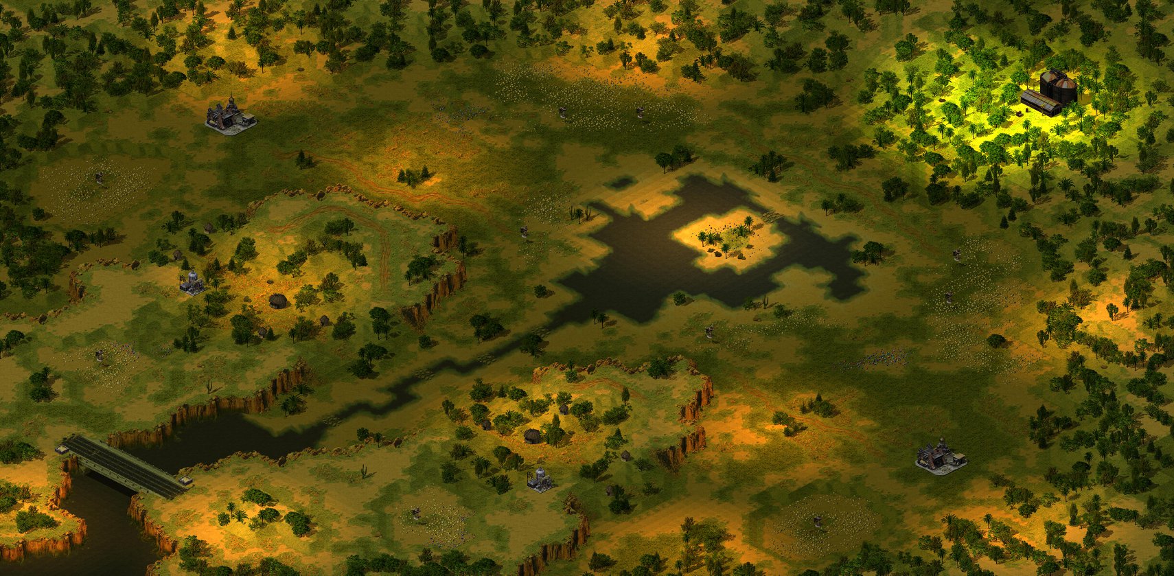 Bank of Maps for RA2 and YR - map: cristal lake (2) by, mrk65. ra2 and ...