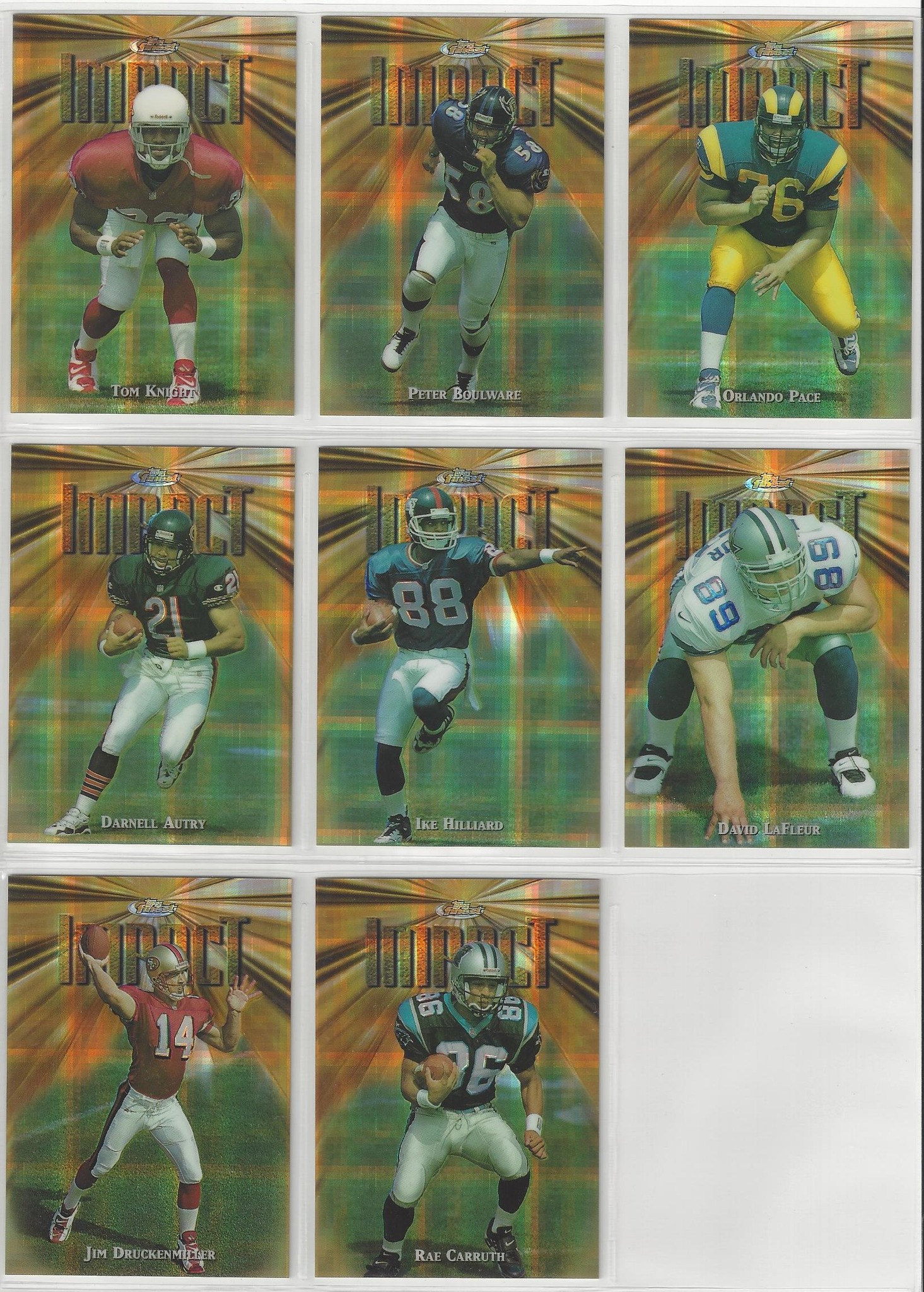 1997 Finest gold set with atomic refractor design