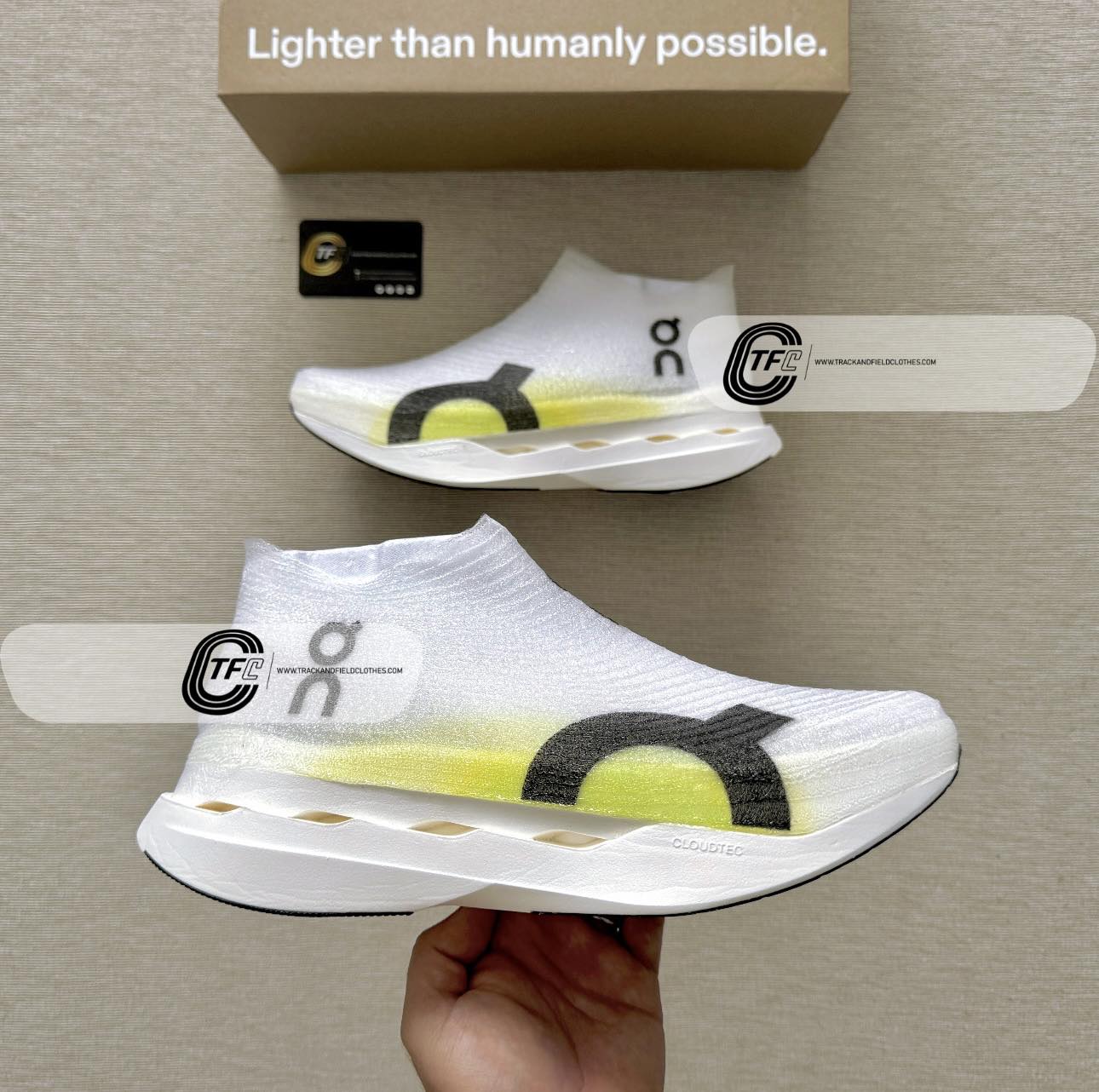 Cloudboom strike ls running shoe features