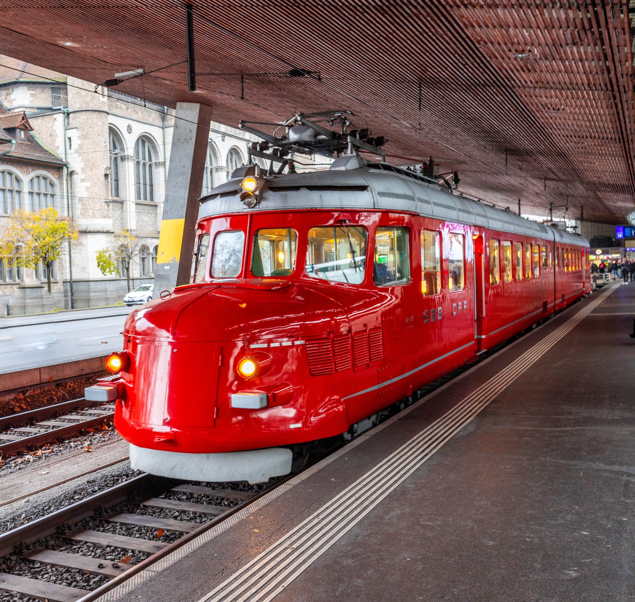 Joyeux Noël ! 🎄🎄 RAe 4/8 1021... - Christophe Transports