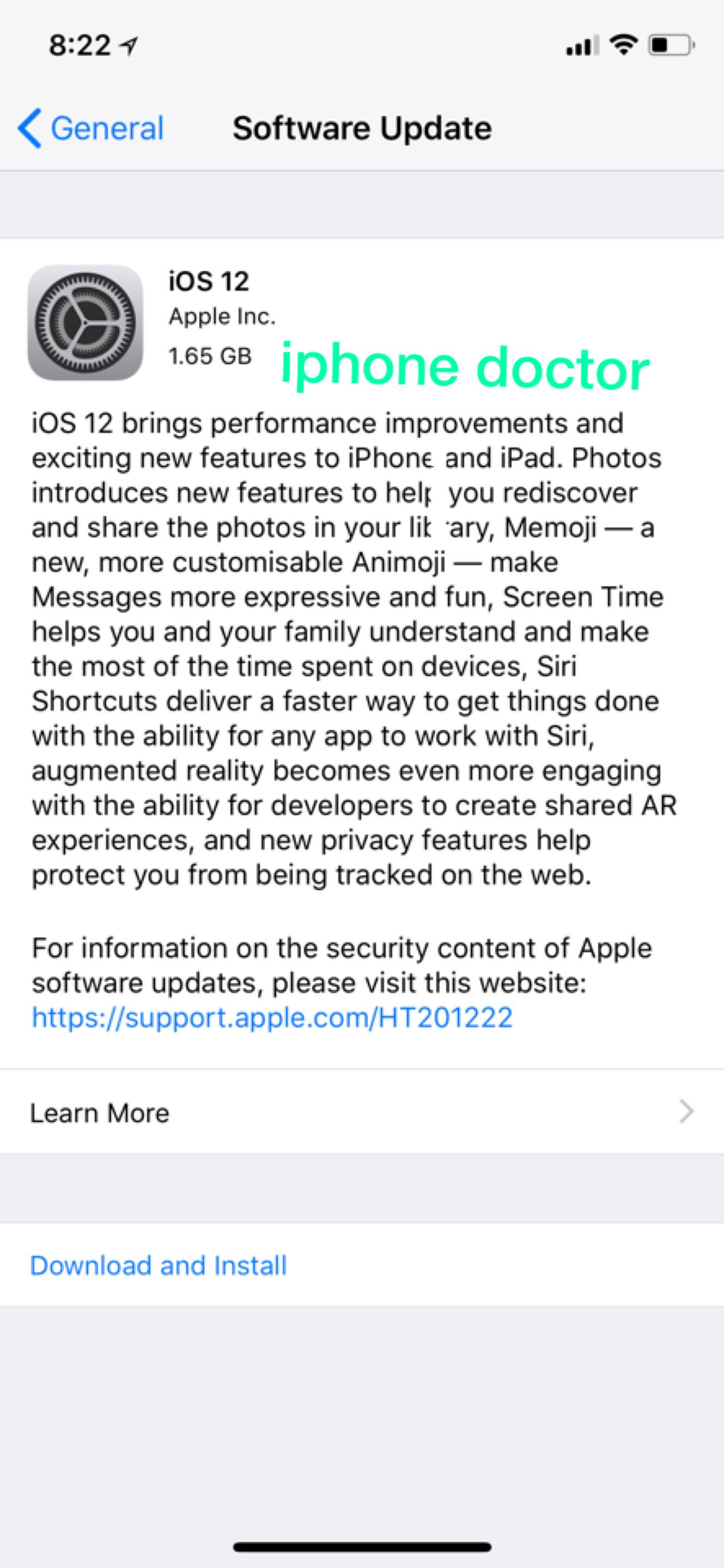 iPhone Doctor - new update 👍