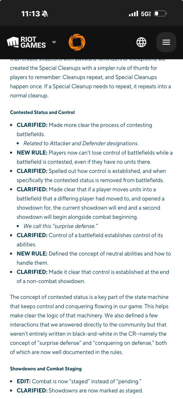 Riftbound TCG - Rulings & FAQs | So the “SURPRISE DEFENDE” rule ...