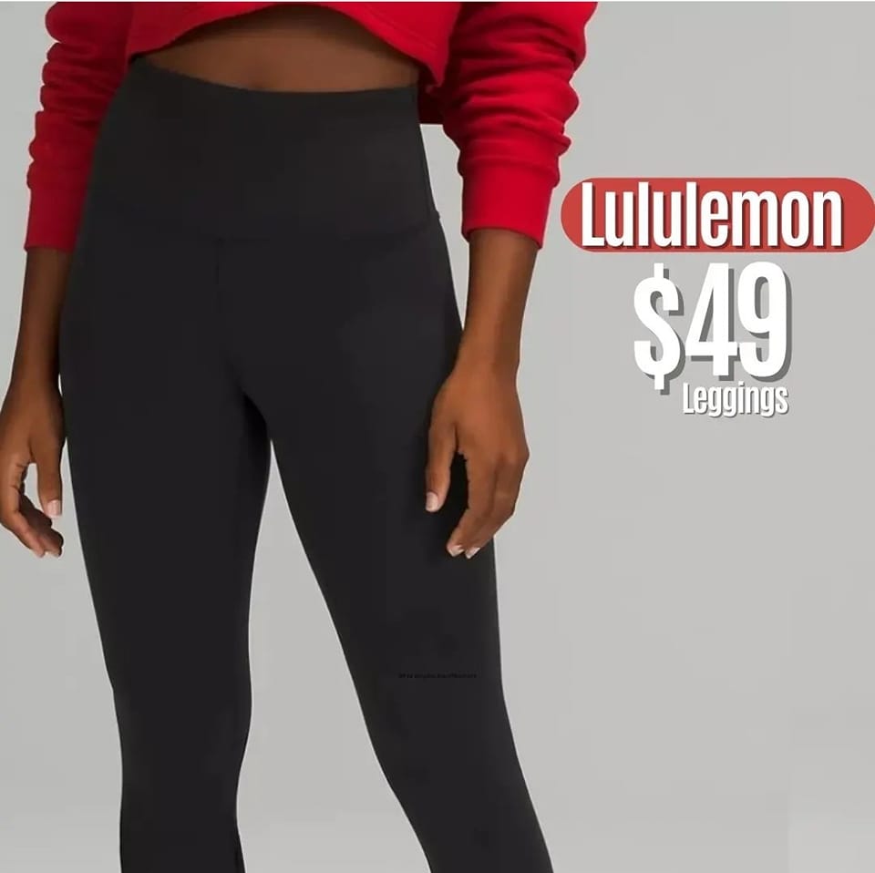 Are Lululemon black size 10 leggings in stock?