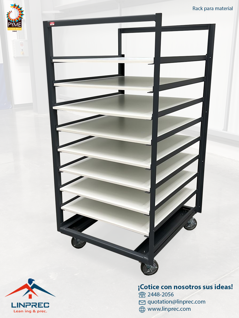 Linprec S.A. - Racks para material según sus distintas... | Facebook