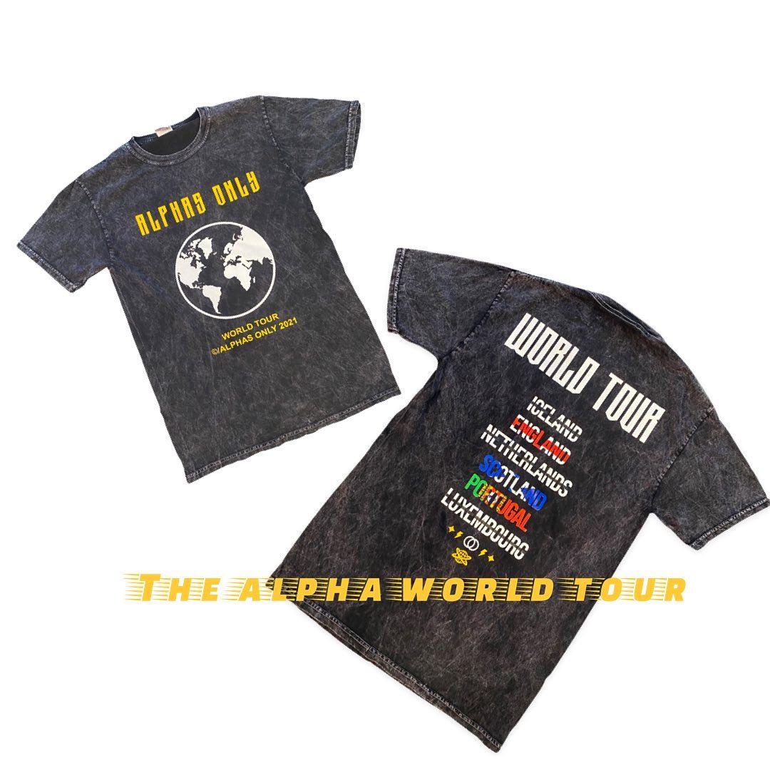 Alphas only - THE ALPHA WORLD TOUR.⚡️ “Embrace your...