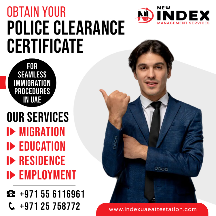 Get Your Police Clearance... - New Index Management Services