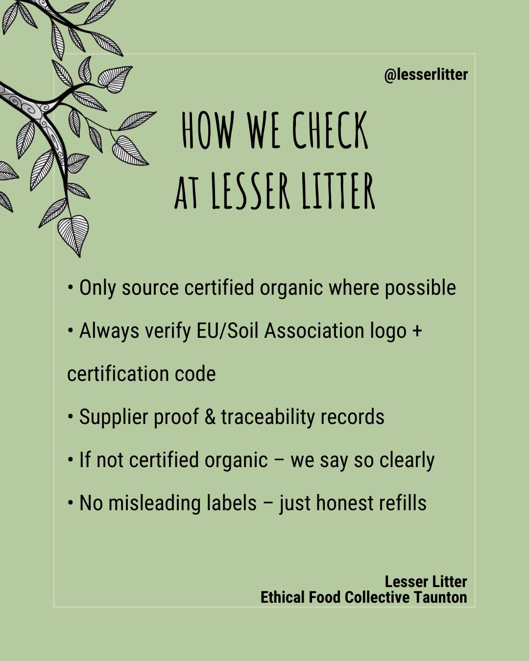 Lesser - 👩‍🌾 What does 'certified organic' actually mean? In the UK ...