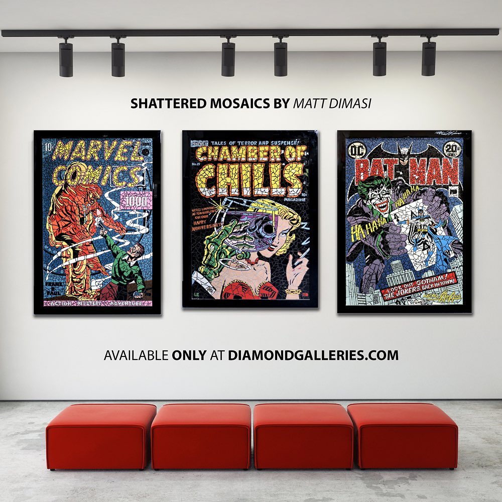 Diamond International Galleries - SHATTERED MOSAICS Head to ...