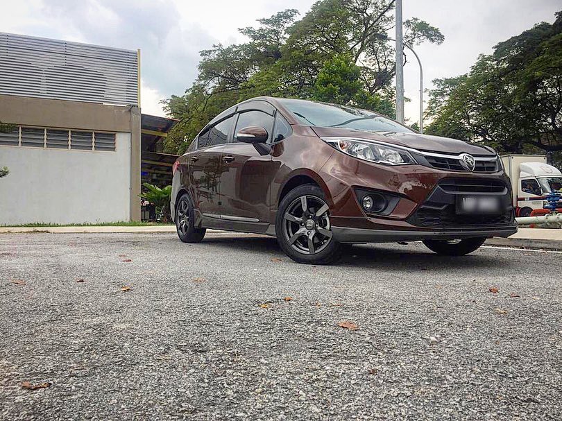 Proton Persona with New 15 inch R3... - King of Rims Malaysia