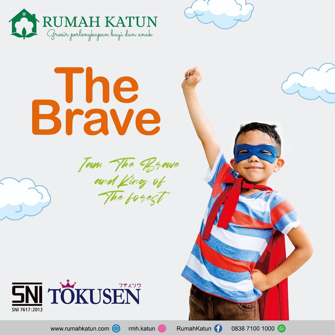 Rumah Katun - - New Arrival - 🦁 The Brave 🦁 . Motif baru...