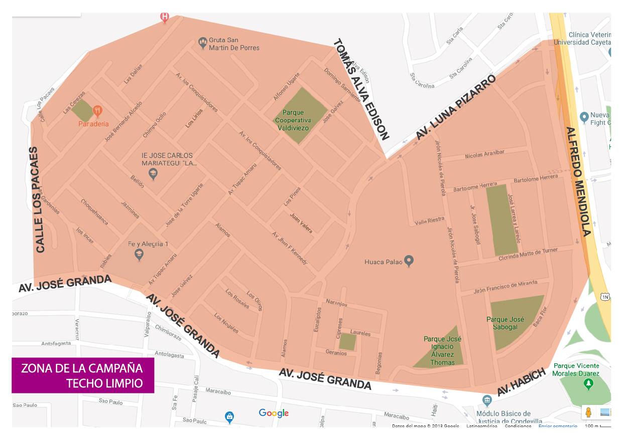 Municipalidad Distrital de San Martín de Porres - Mapa de recojo | Facebook