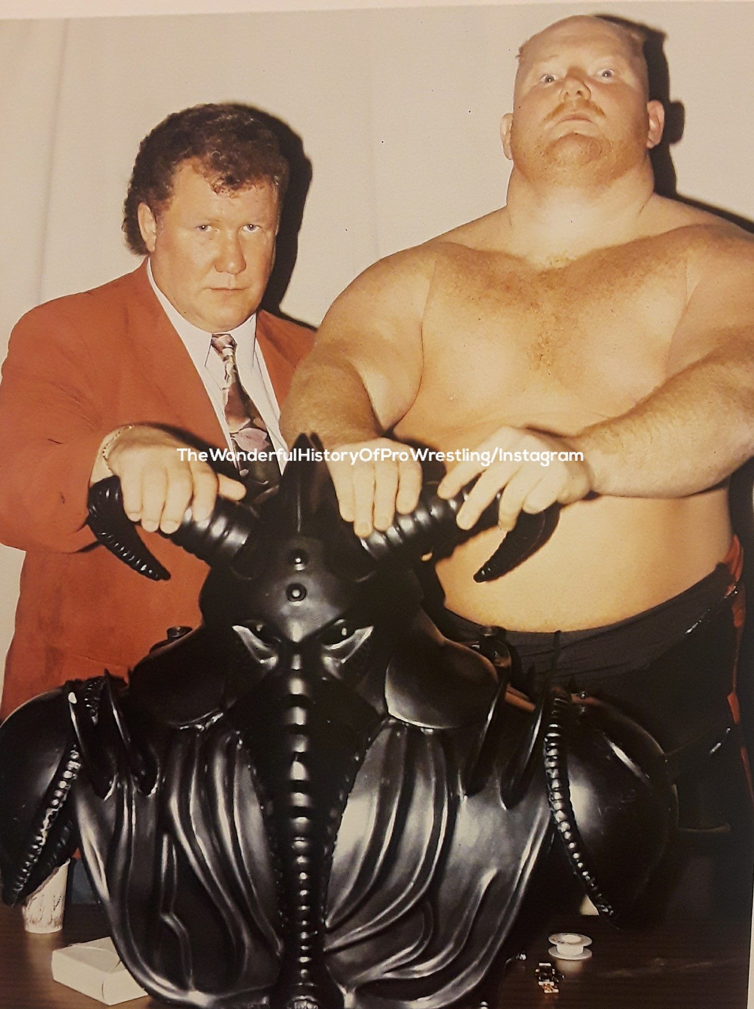 Sid Vicious, Col. Parker, Vader and Harley Race