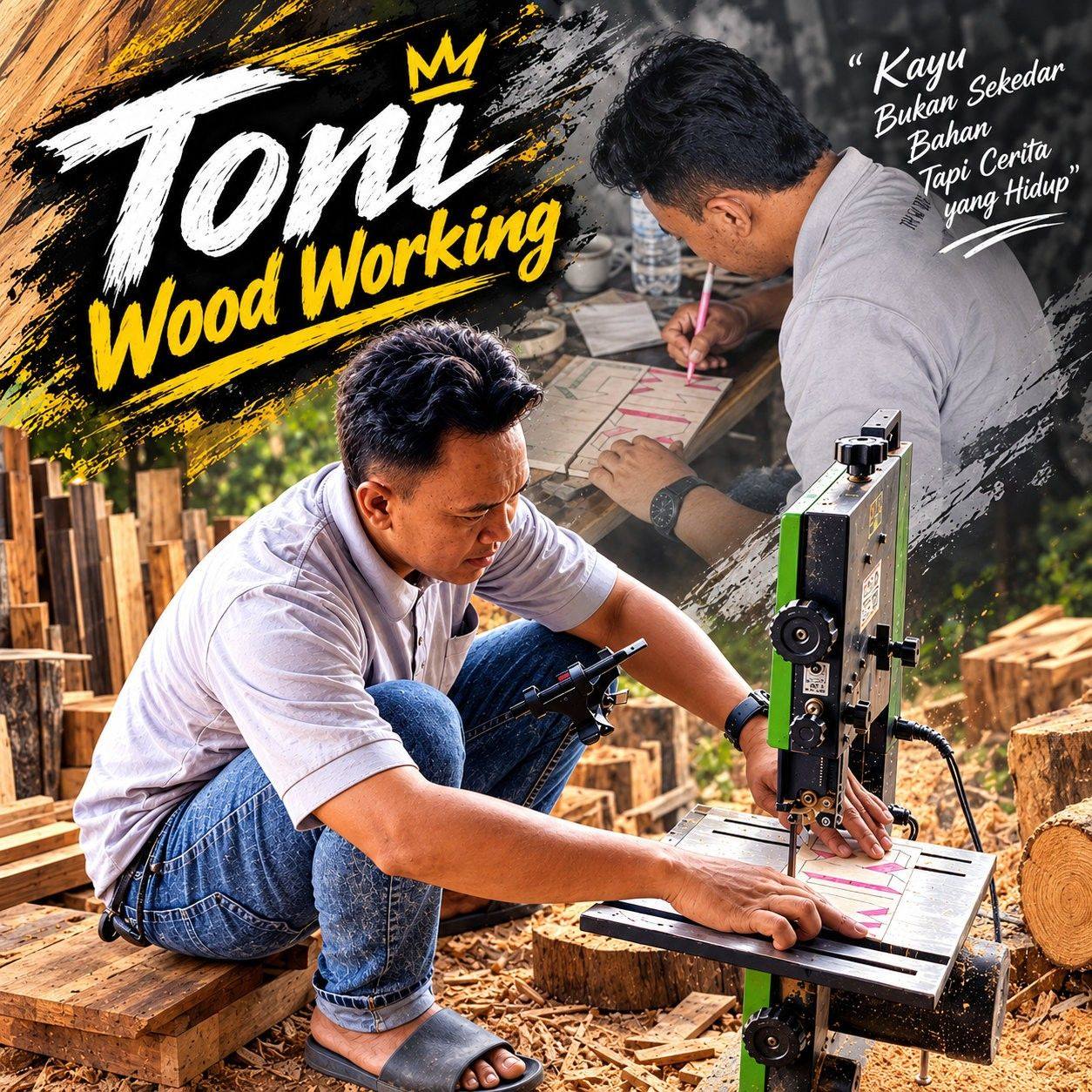Cutting band saw part 100 | Toni