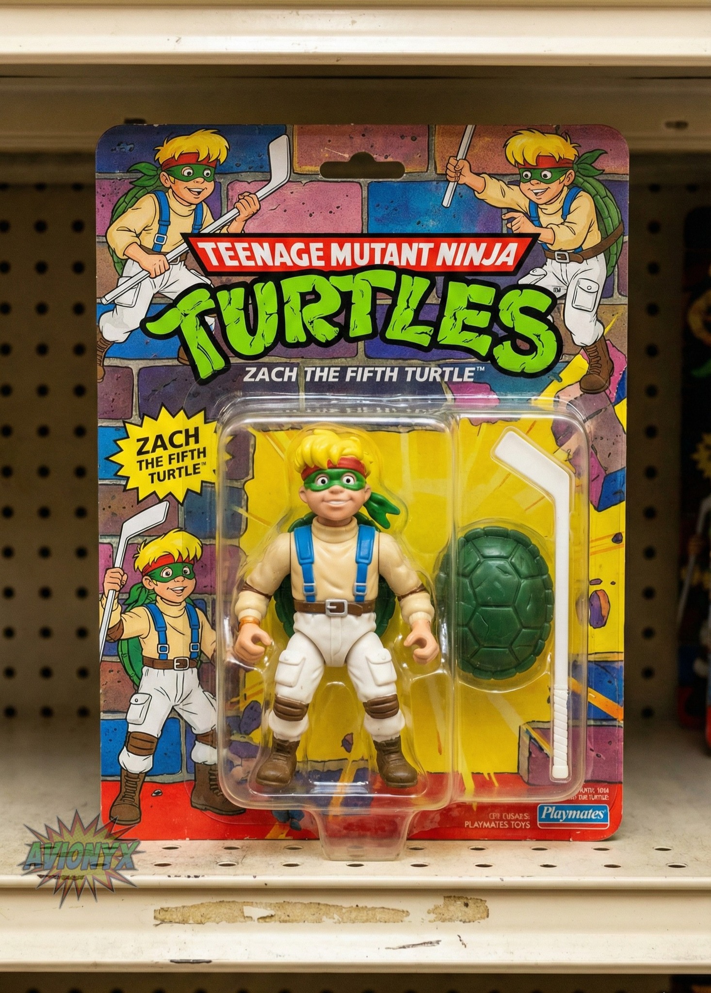 Zach the Fifth Turtle from Teenage Mutant Ninja Turtles