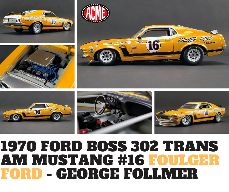 💛 This 1970 Ford Mustang Boss 302 body from HPI Racing brings one