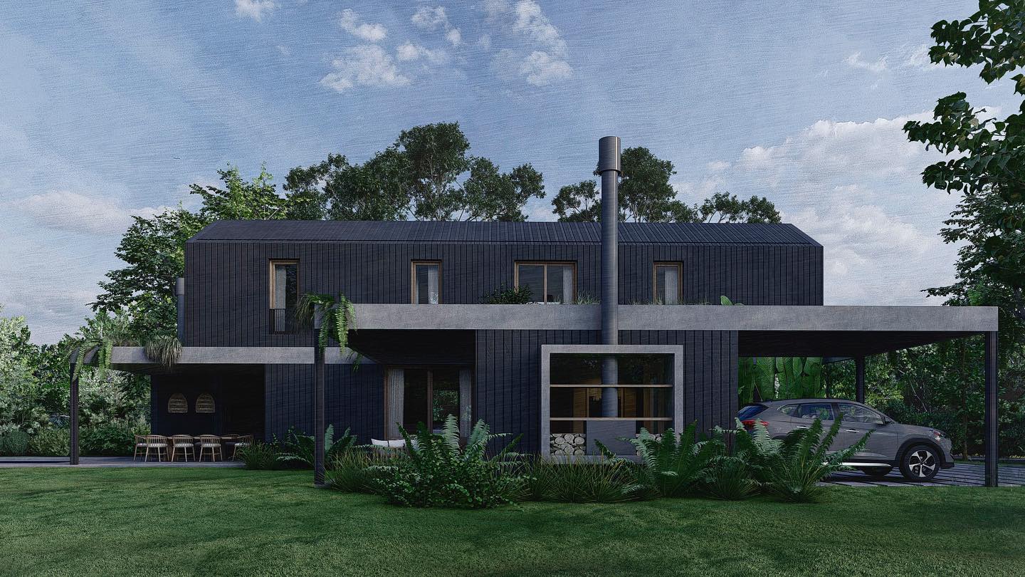~ C A S A B L A C K B I R D ~... - Lucas Mc Lean Arquitecto