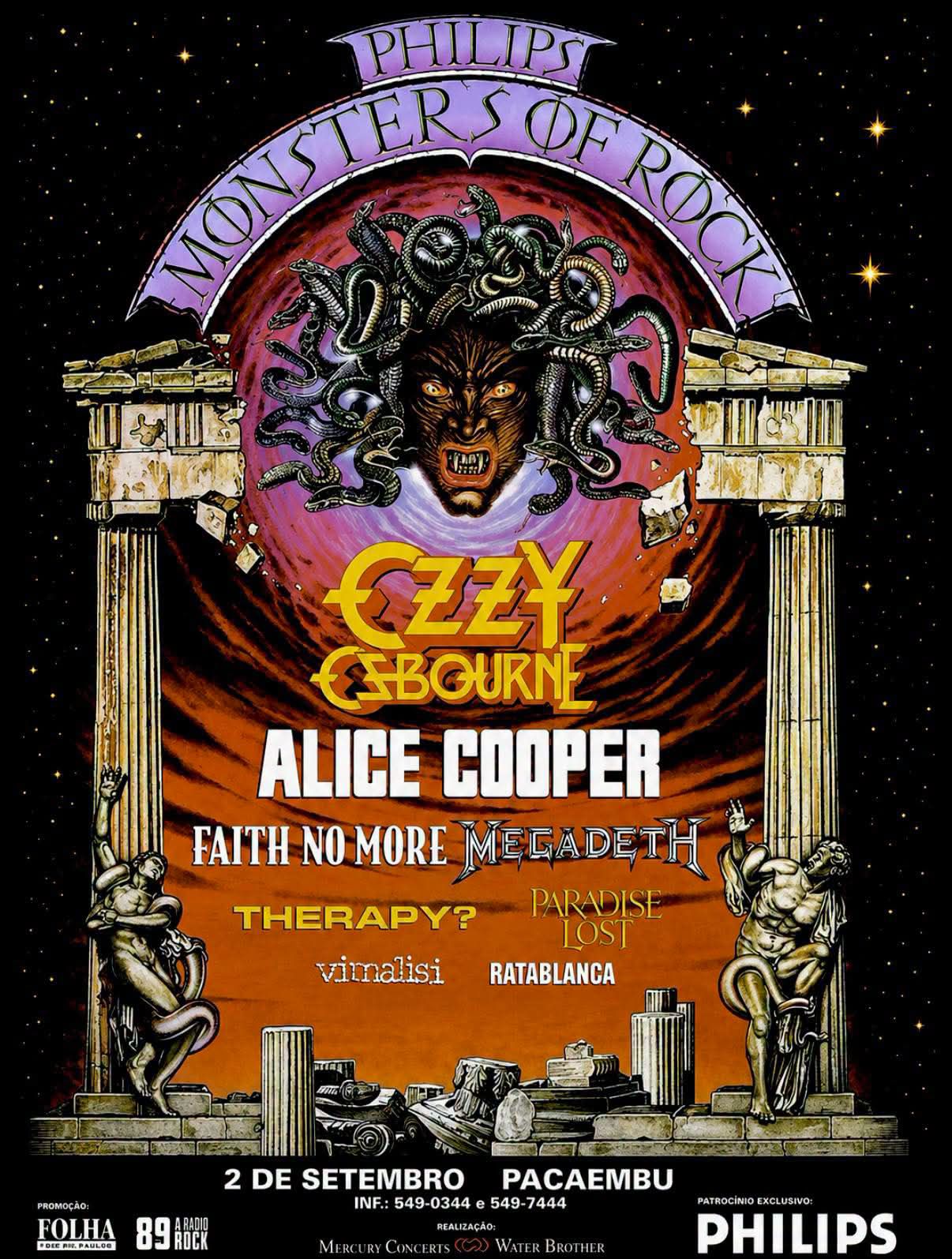 Black Sabbath's 1994 Monsters of Rock performance in Sao Paulo