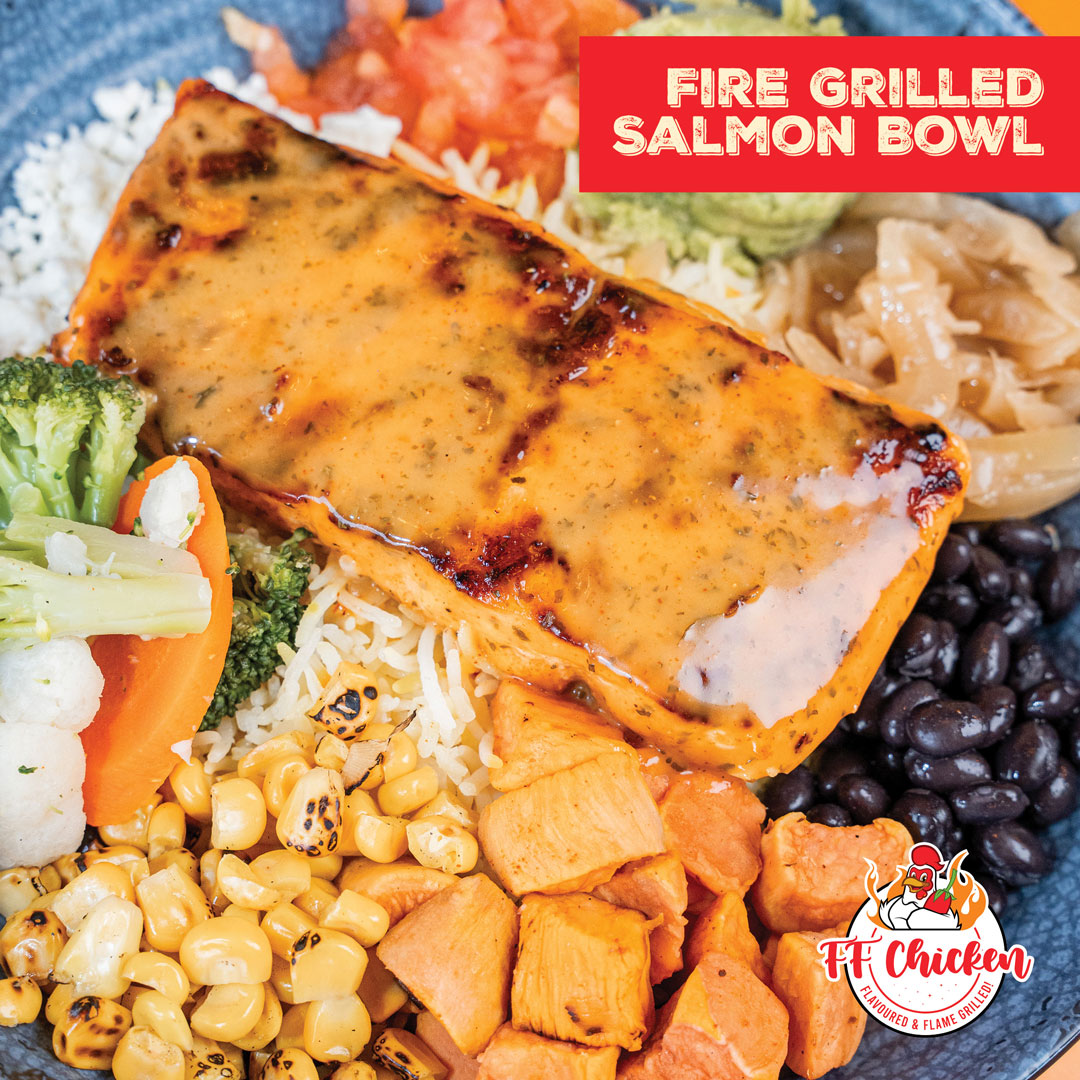 FF Chicken - The FF Chicken Bowls! Each offers saffron...