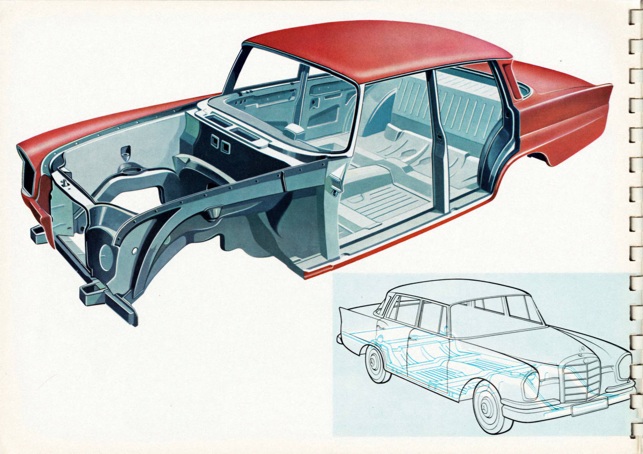 The Mercedes-Benz W111 was a chassis code given to a range of