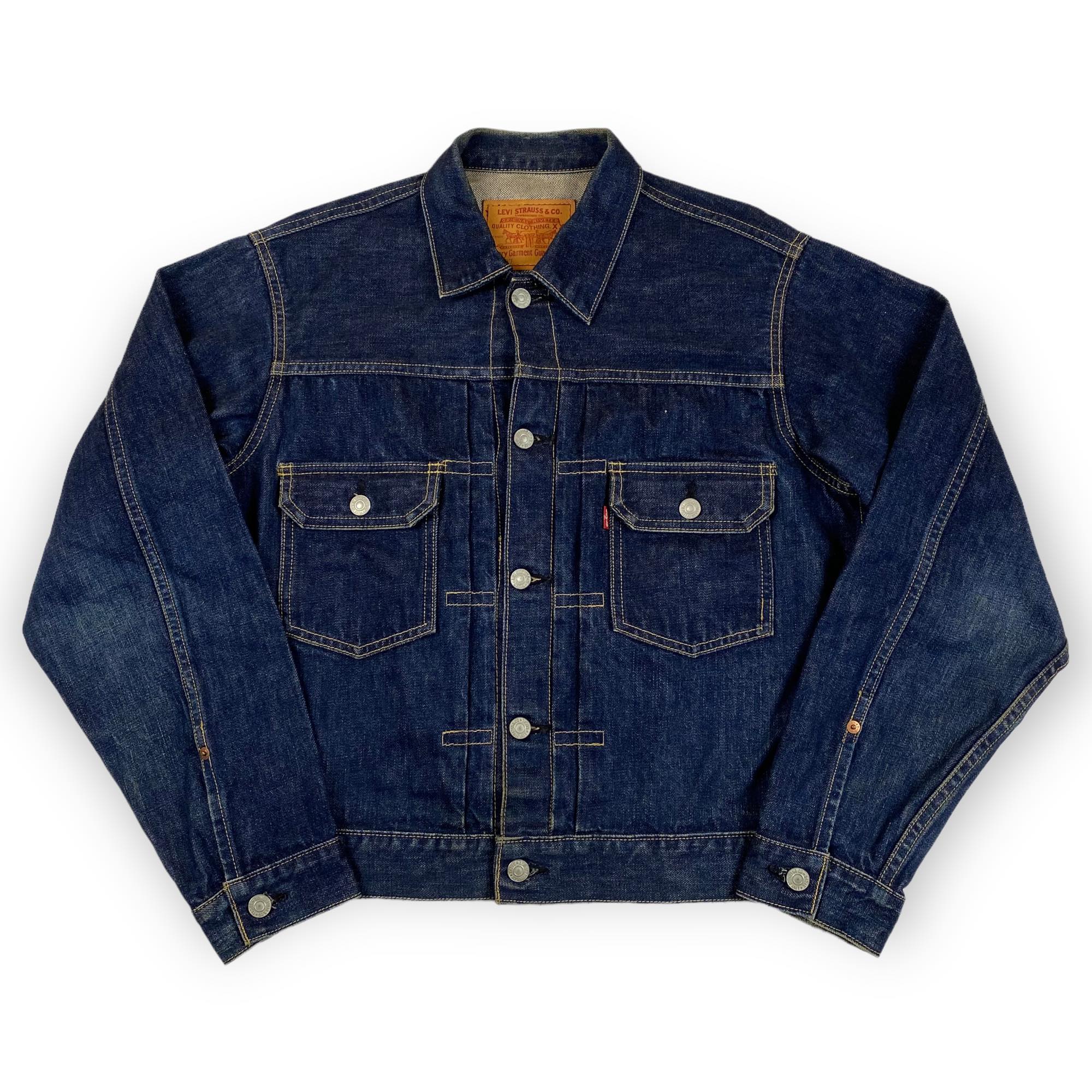 LVC 1955 Vintage LEVI'S 507XX Big E Two Pocket denim Jacket Made