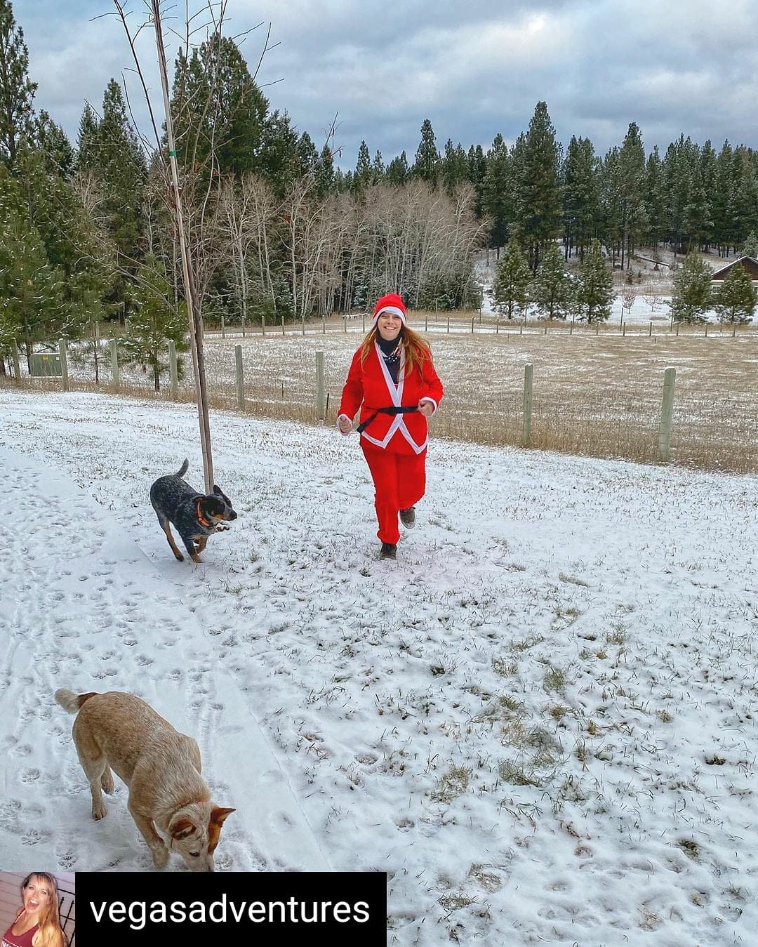 Our friend Andrea decided to... - Las Vegas Great Santa Run | Facebook