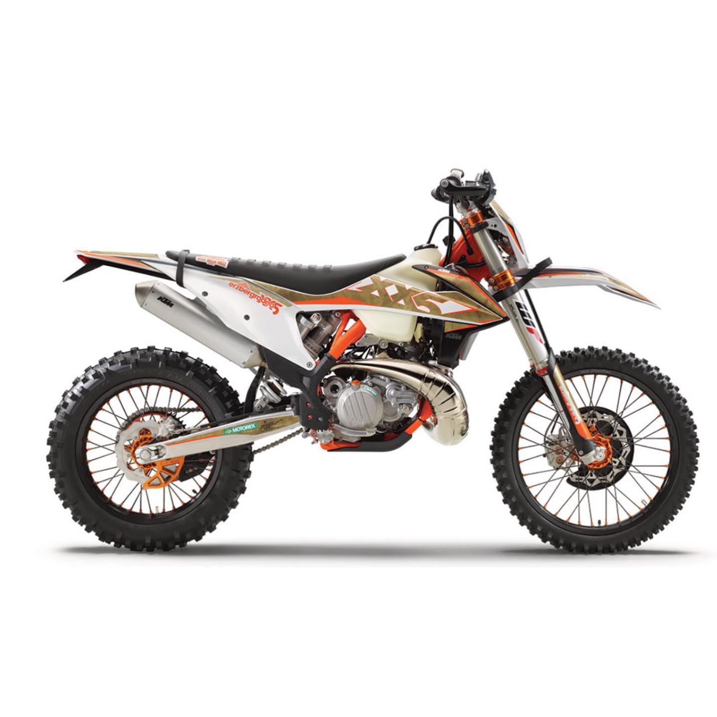 The 2018 KTM 250 EXC and 300 EXC TPI Six Days models are now 