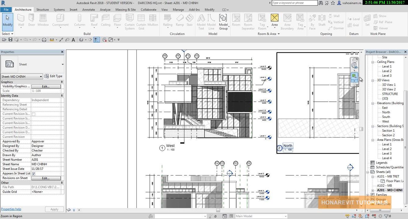 Lần Đầu Làm Đồ Án Với Revit Architecture - Khóa Học Revit