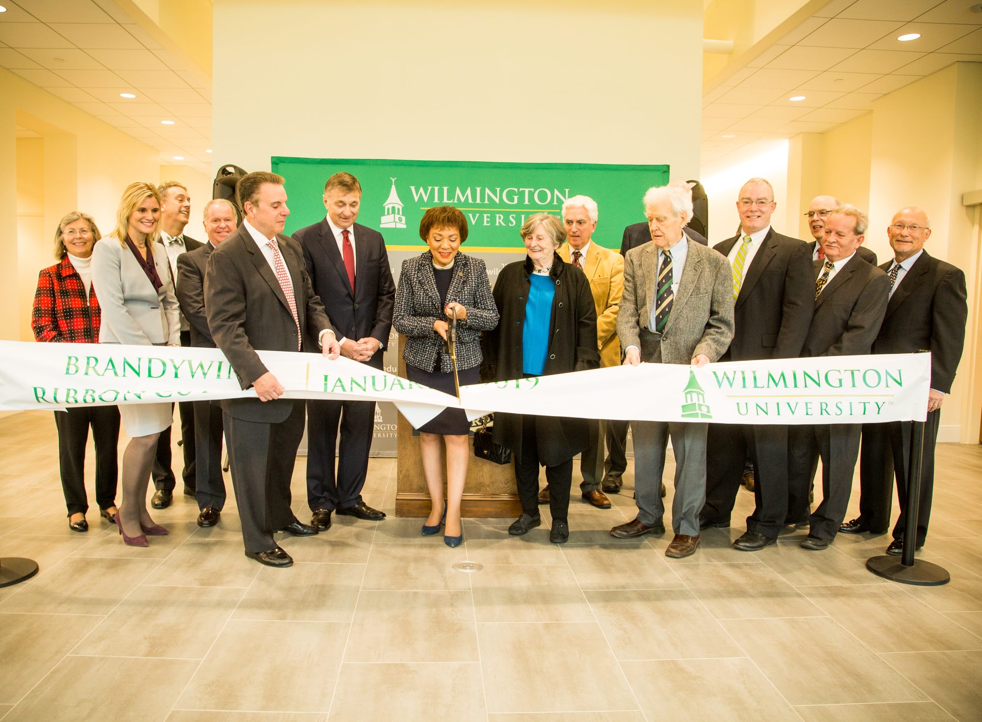 Today's ribbon cutting ceremony... - Wilmington University