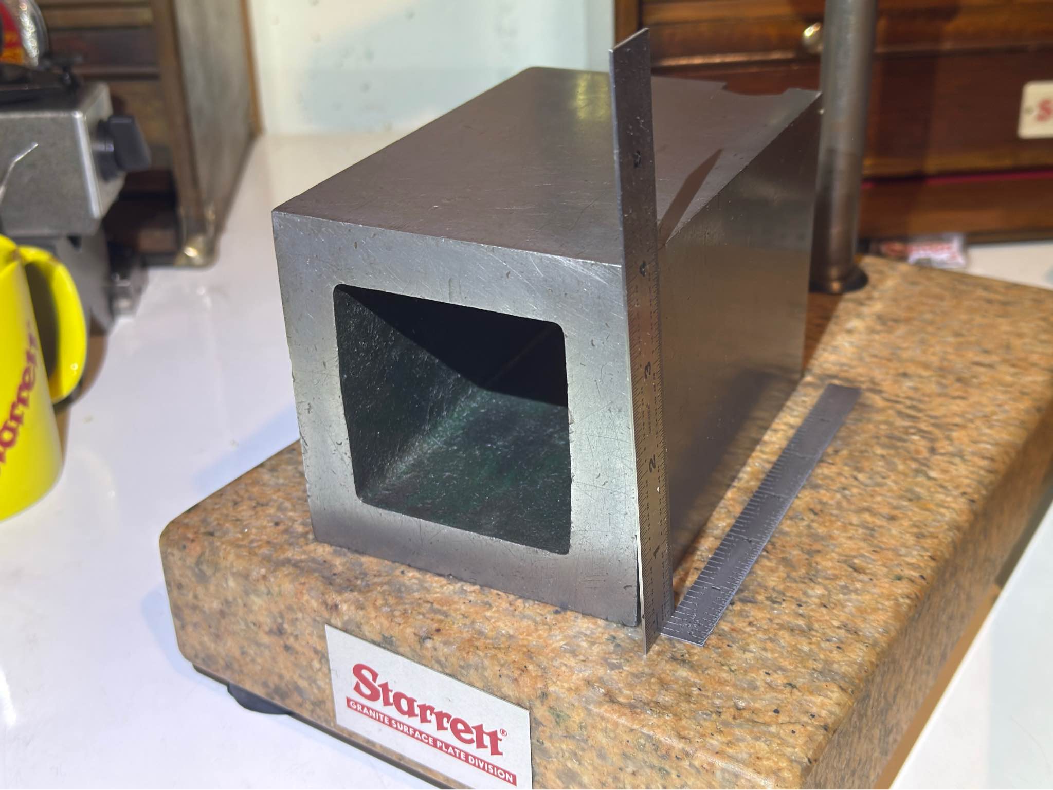 Cylindrical Square/ Taft & Pierce Block - Measuring Tools & Sensors ...