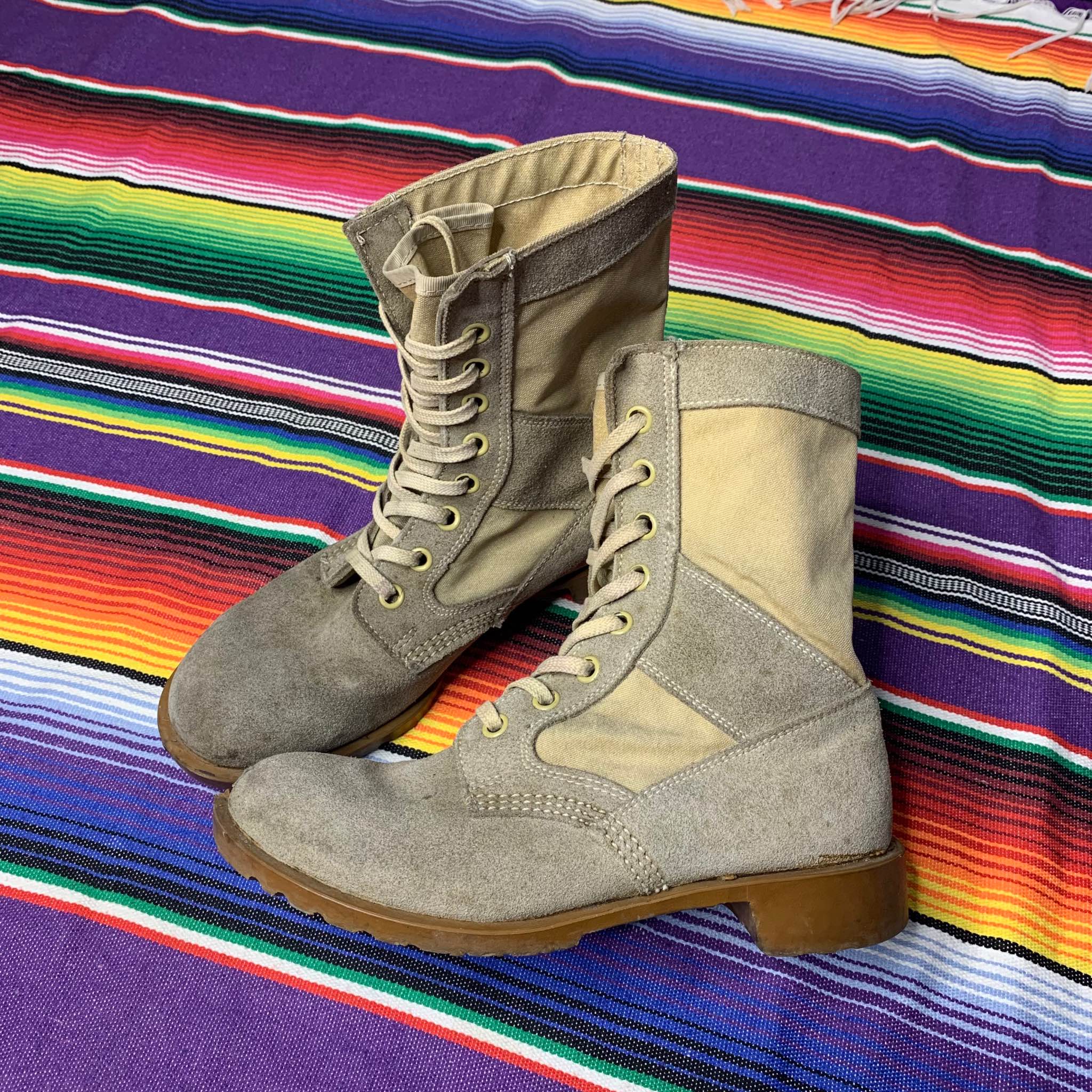 Vintage 90s British Army 1st Pattern Desert Boots Used, very good 