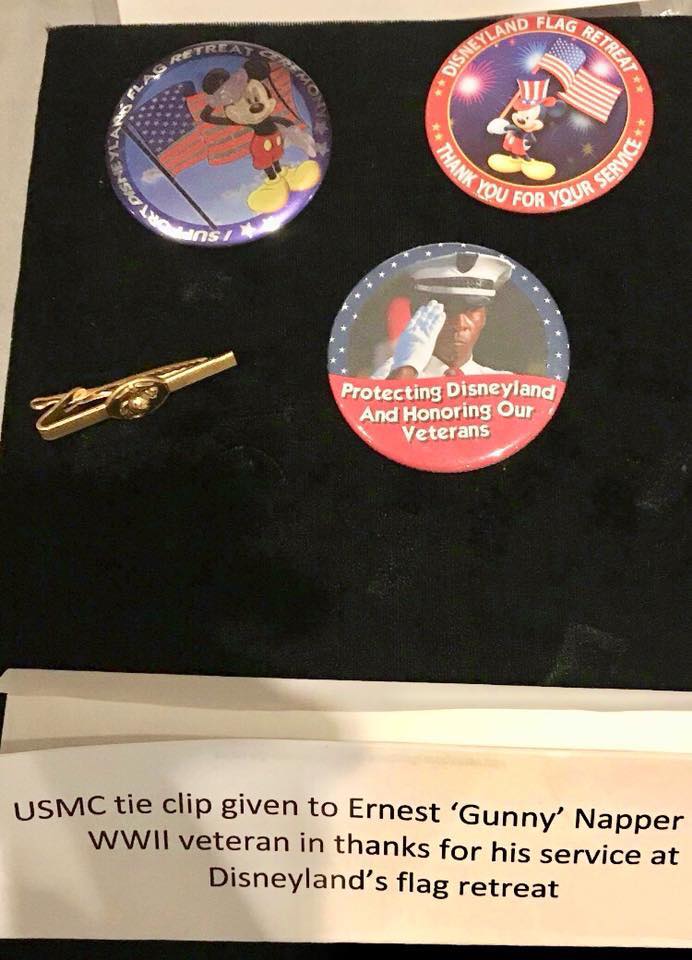 Disneyland Flag Retreat... - Disneyland Flag Retreat Buttons