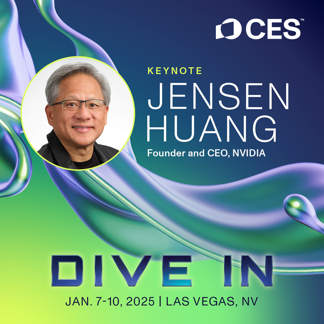 CES 2025 Keynote with NVIDIA Founder and CEO, Jensen Huang