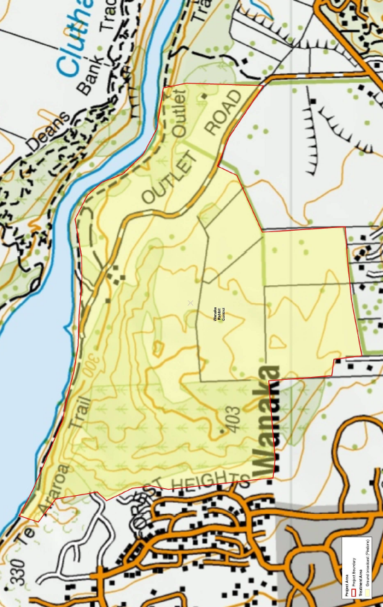 Queenstown - Wanaka rabbit control operation UPDATED MAP: The below ...