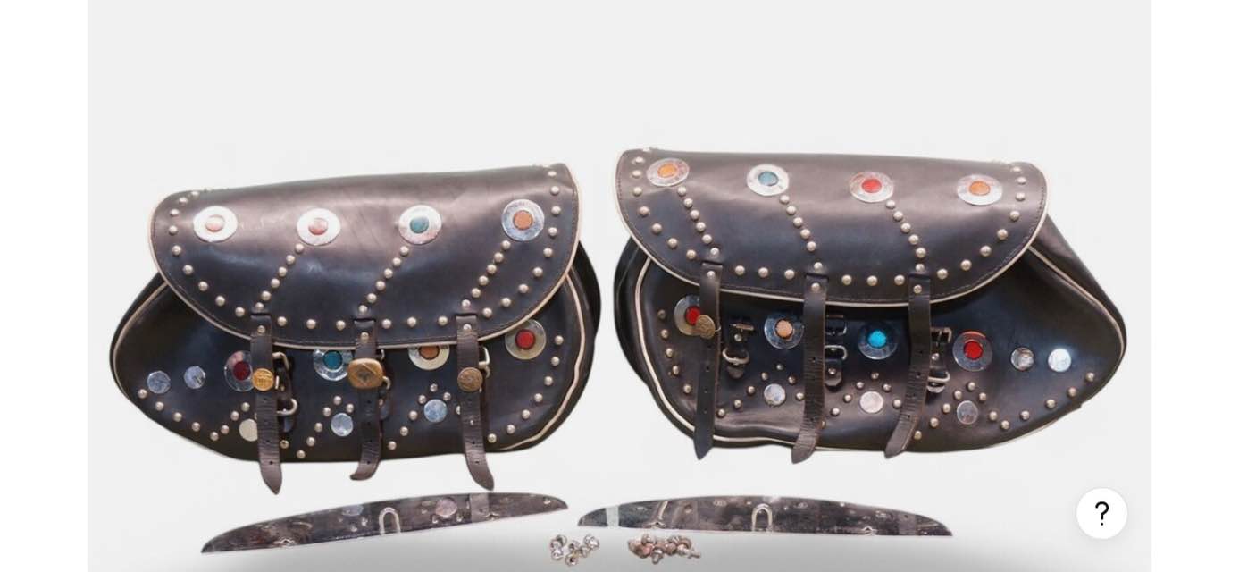 HORSE LEATHER SHOULDER POUCH | BUCO 2017 HORSEHIDE LEATHE SHOULDER BAG