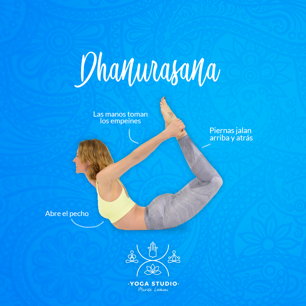 En Dhanurasana – Postura del arco el... - Yoga Studio Puebla