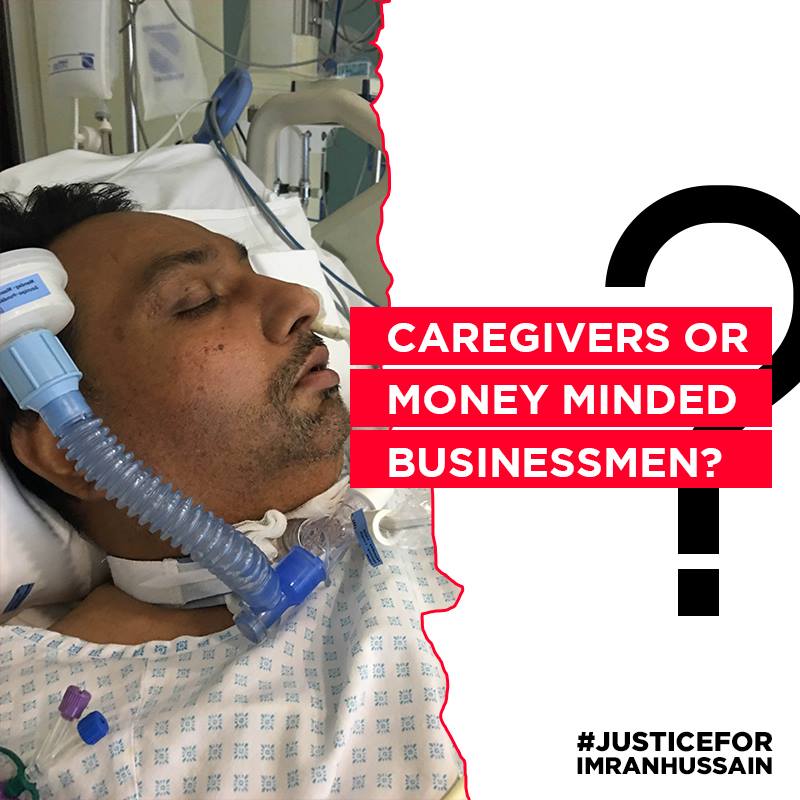 Help Imran Hussain