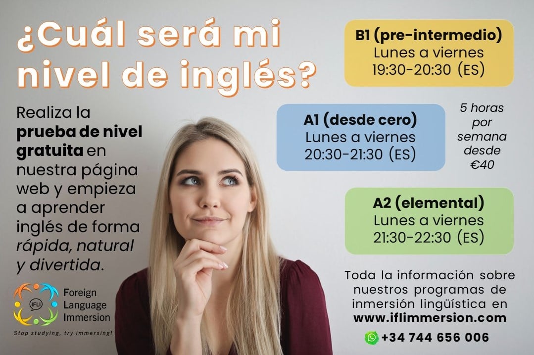 IFLI Foreign Language Immersion - 🆕 Nuevos horarios para los grupos de ...